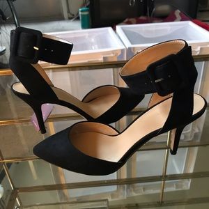 New with tags Zara black strap heels classy size 9
